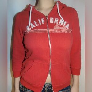 Hollister California zip up hoodie